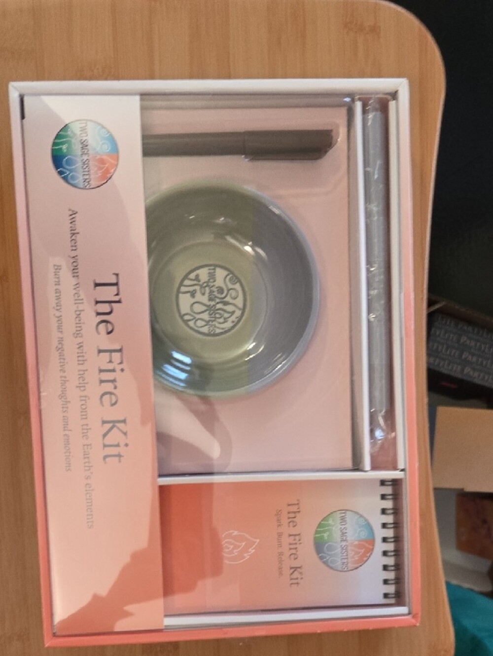 The Fire Kit - Pink Ceramic Fire Bowl